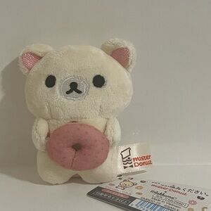 Korilakkuma Tenori Mr. Donut x Rilakkuma Mini Plush